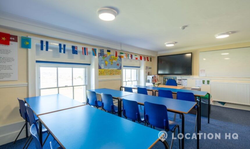 Private school classroom