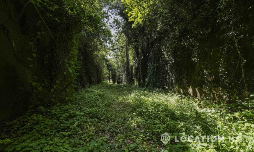 tunnel railways line film location