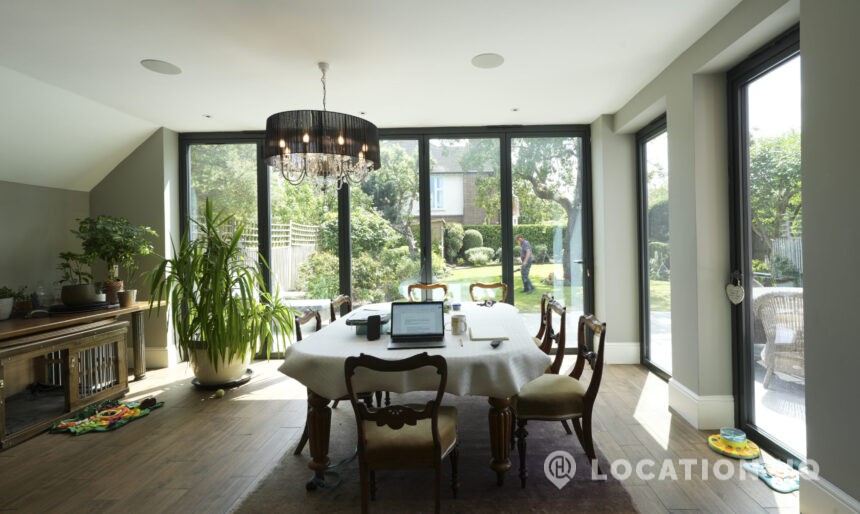dining room film location family house