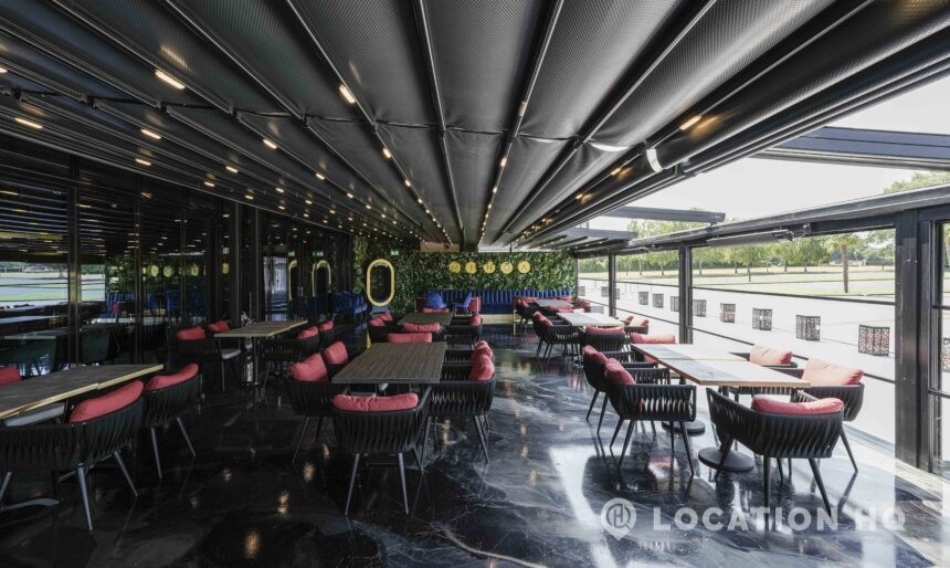 restaurant with terrace film location