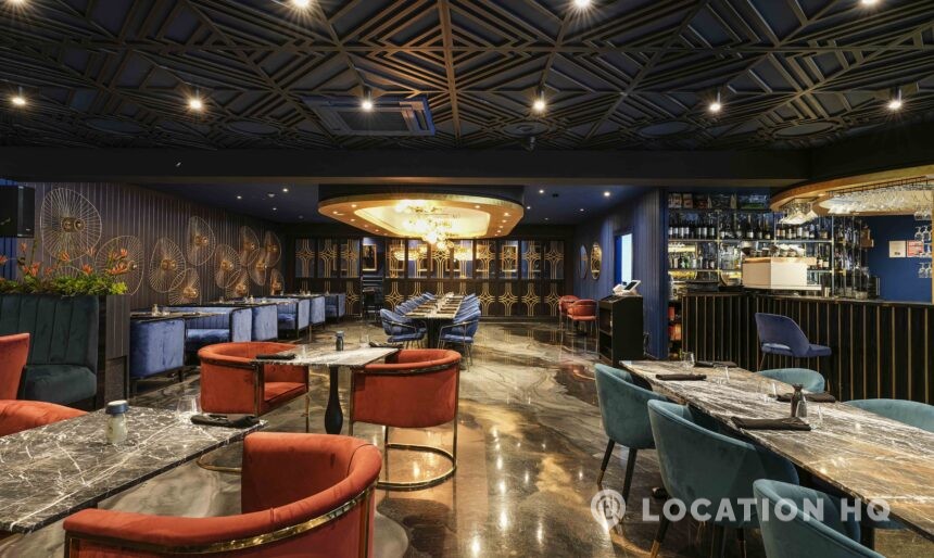 Modern bar film location