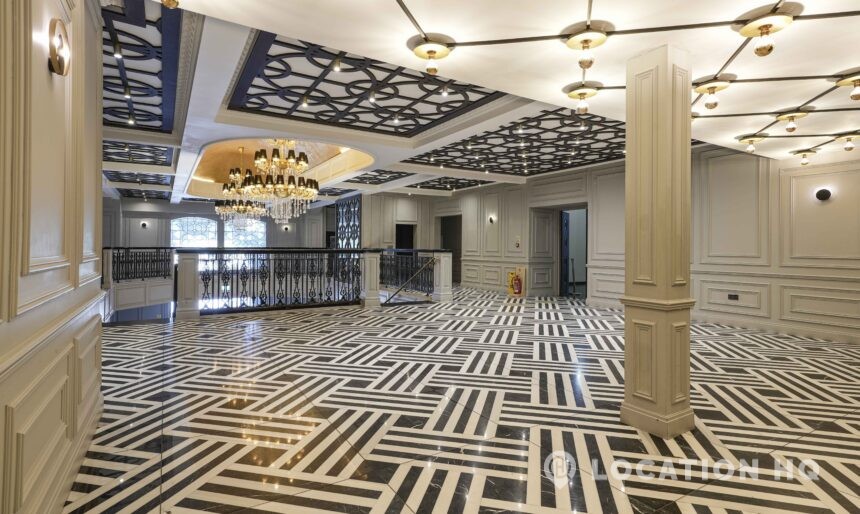 marble lobby film location