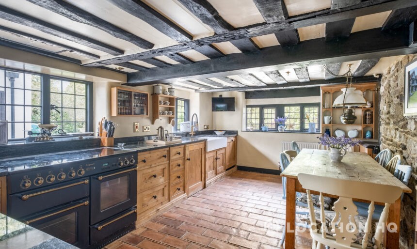 Country house kitchen film location