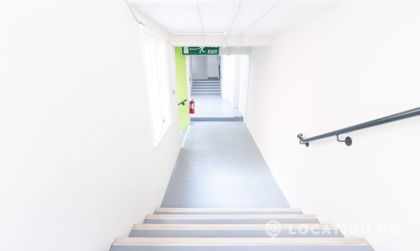 corridor stairs