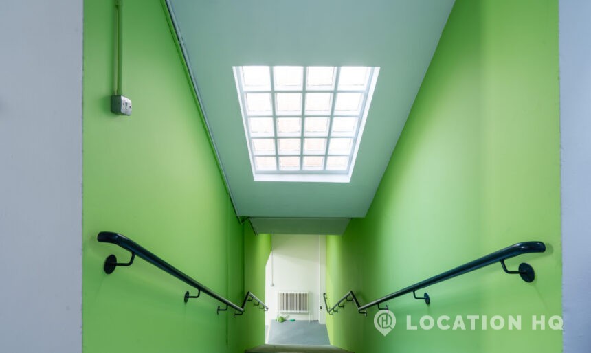 corridor stairs