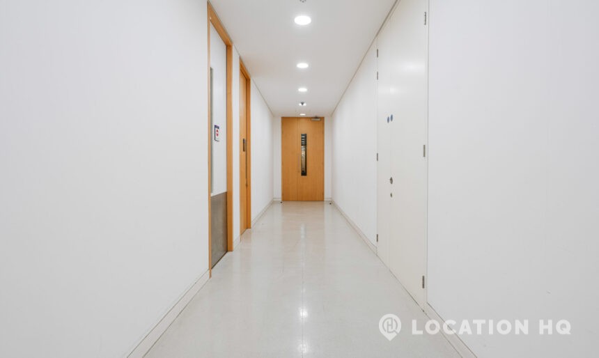 office corridor