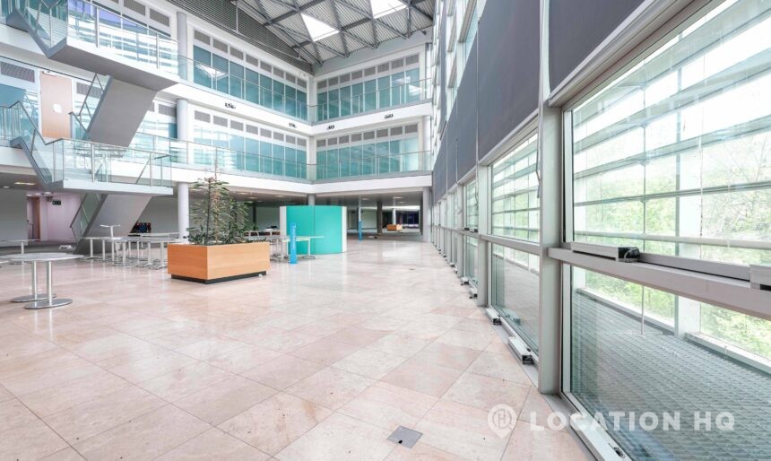 office lobby film location
