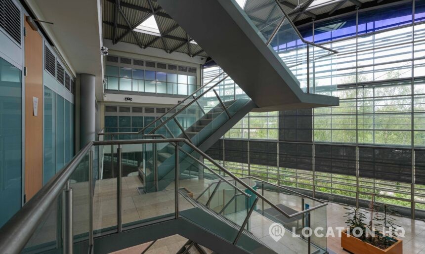 office staircase