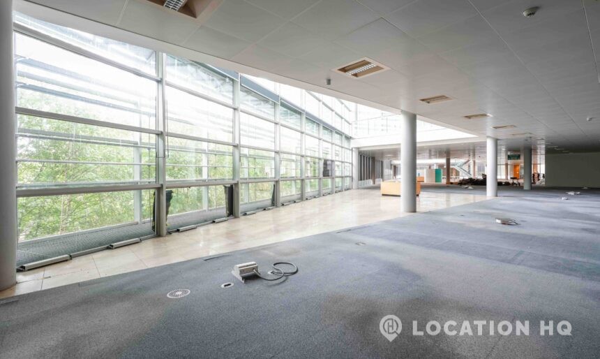 open plan office available weekday film location