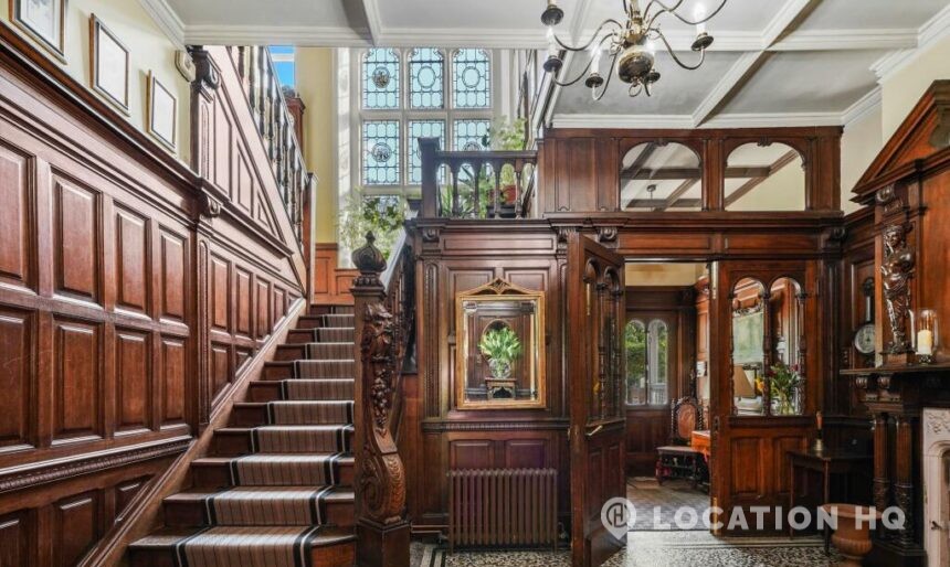 Residential grand staircase