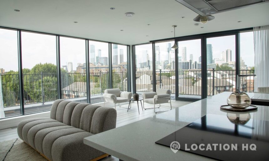 apartment flat film location London