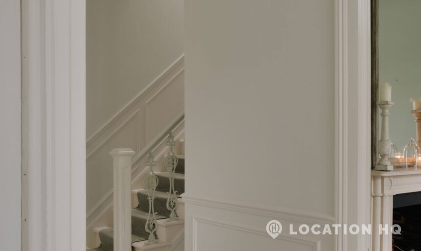 Georgian house staircase