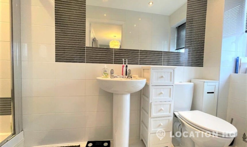 modern washroom
