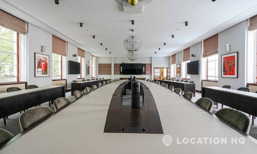 natural light meeting space for filming