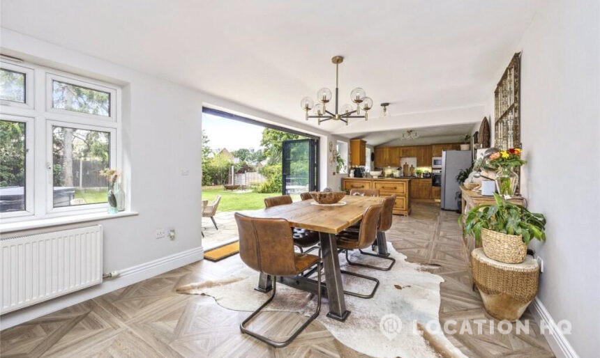 open plan family house