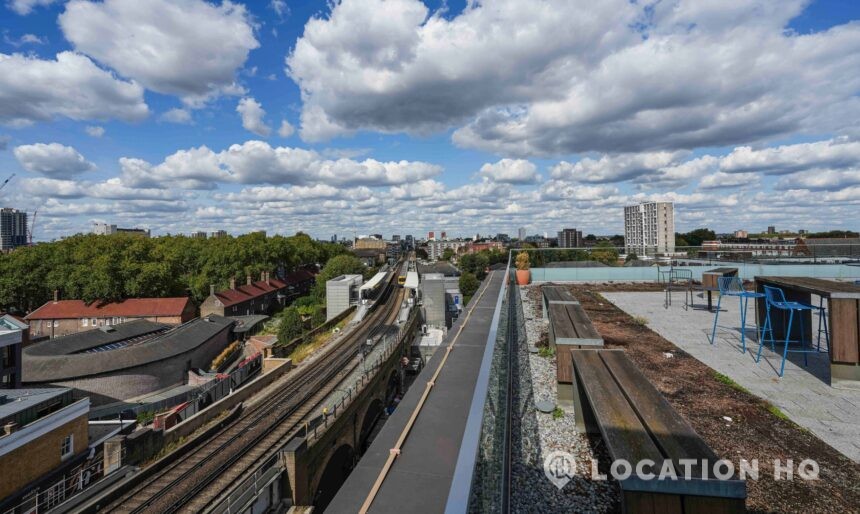 rooftop roof top roof-top London film location