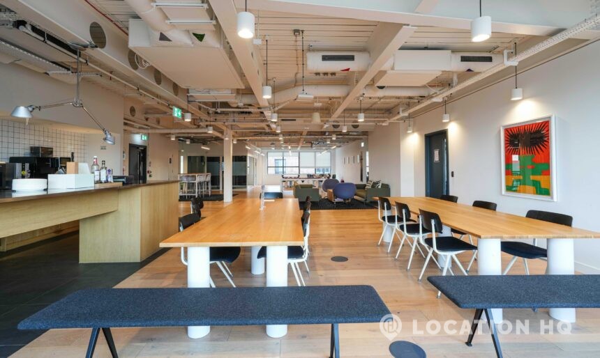 co-working office space for filming
