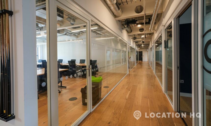 glass offices film location