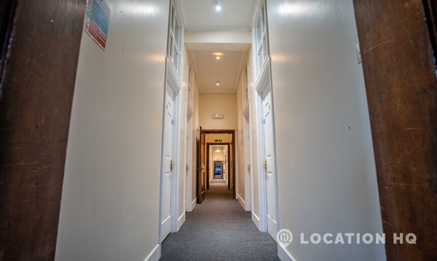 corridor for filming