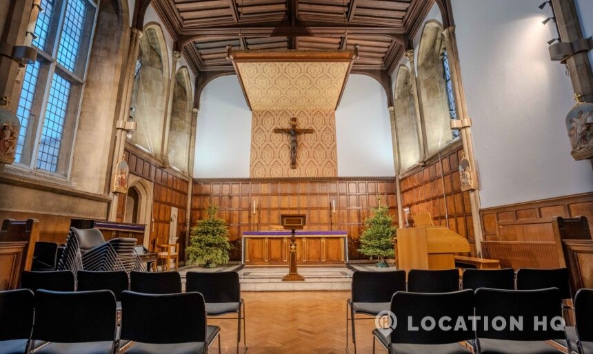 chapel for filming