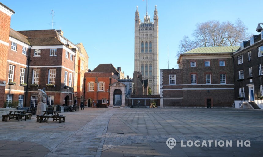 private courtyard film location London
