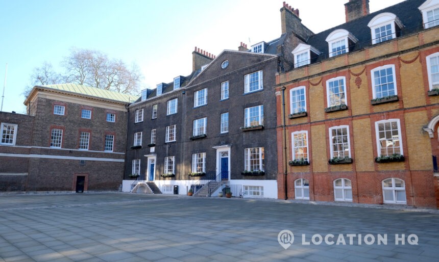 private street Georgian house film location