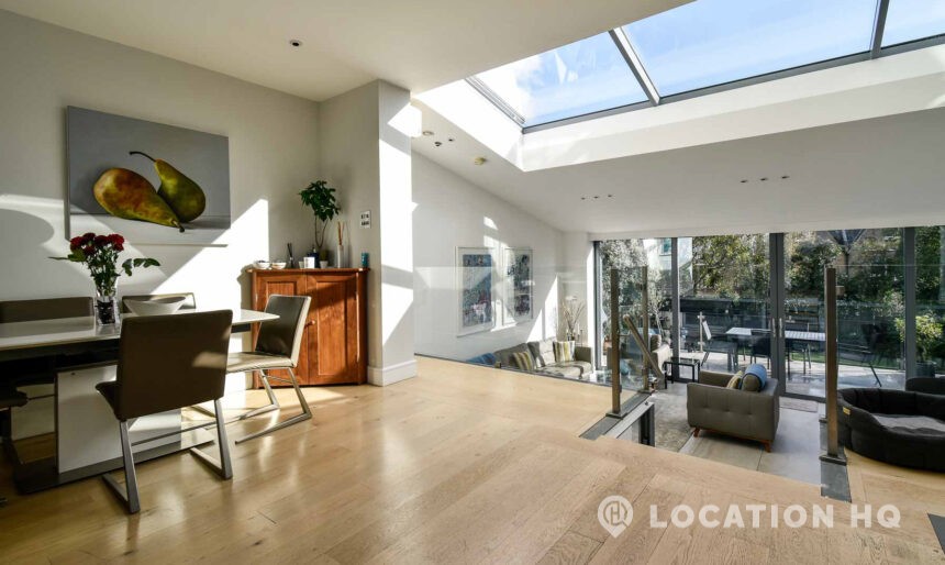 modern semi detached house uk