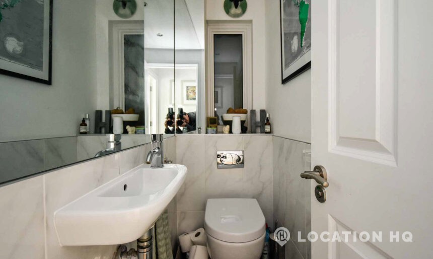 modern home washroom