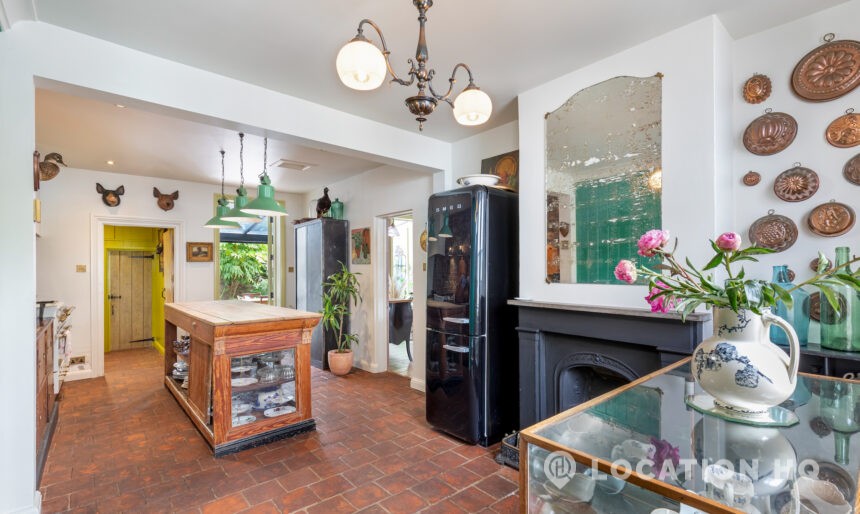 victorian townhouse interior for shoot