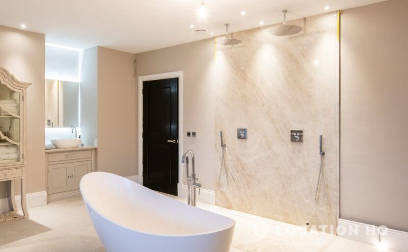 american style house washroom