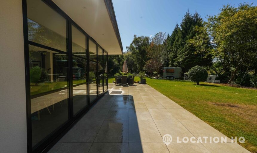 modern house for filming