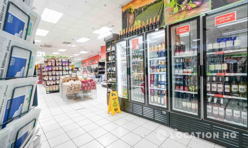 supermarket store filming location uk