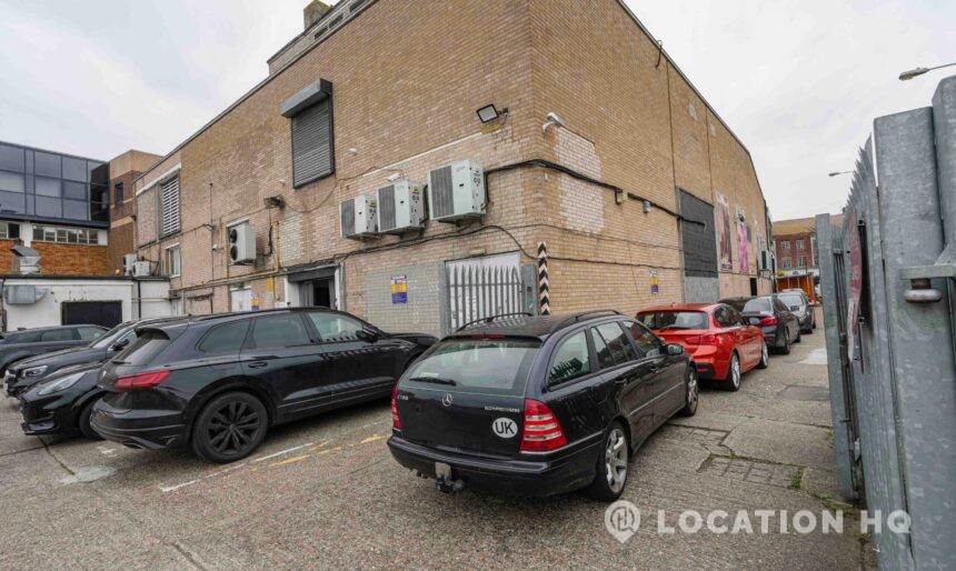 carpark by supermarket for filming