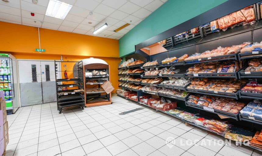 grocery shop for filming in London