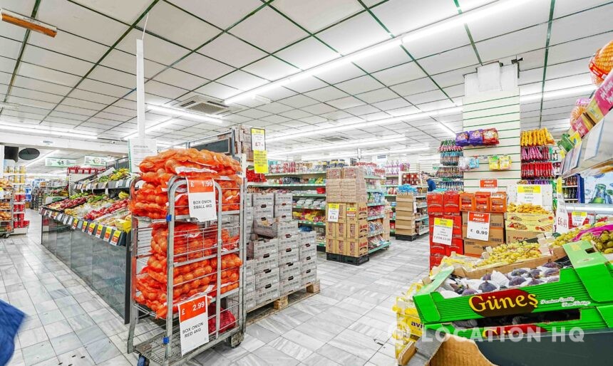 grocer's shop filming location in London