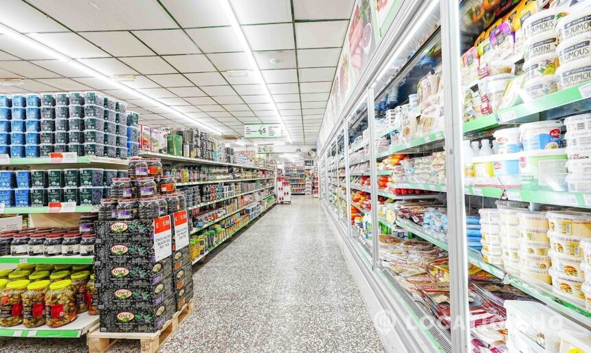 grocer's shop location for a film shoot