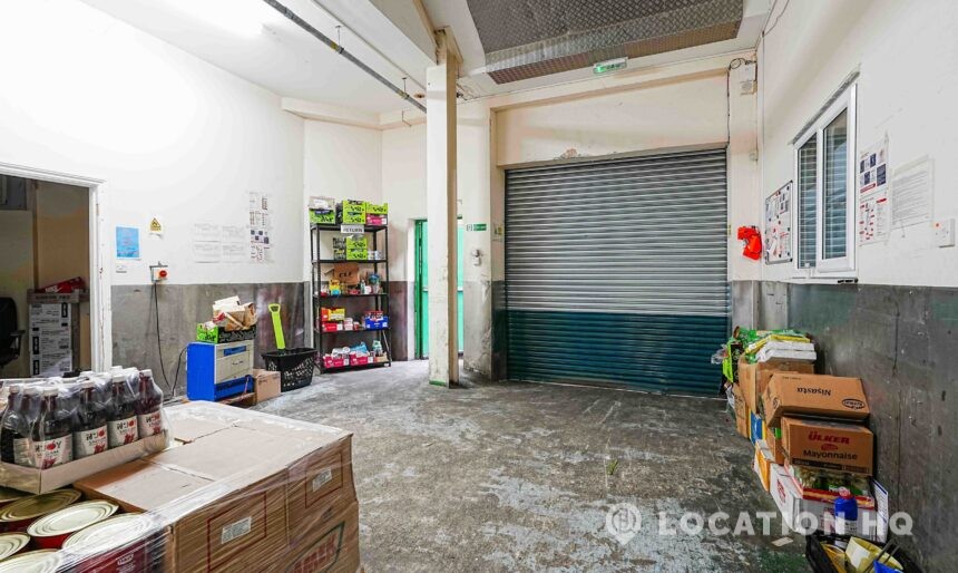 grocery store loading bay