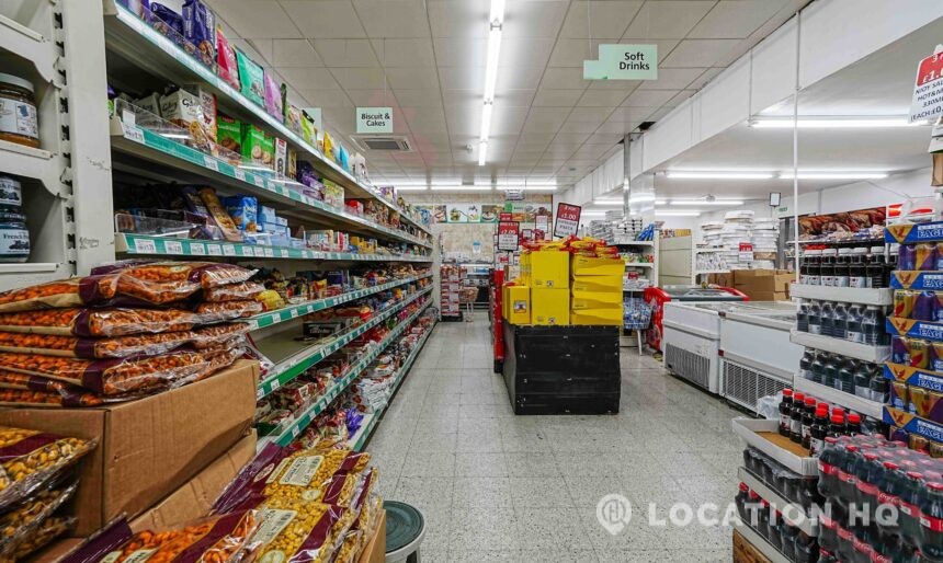 grocery shop for filming