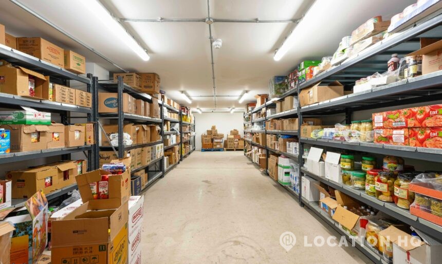 supermarket food warehouse film location