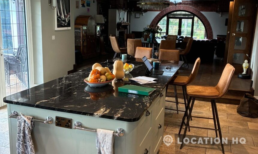 bungalow interior for filming