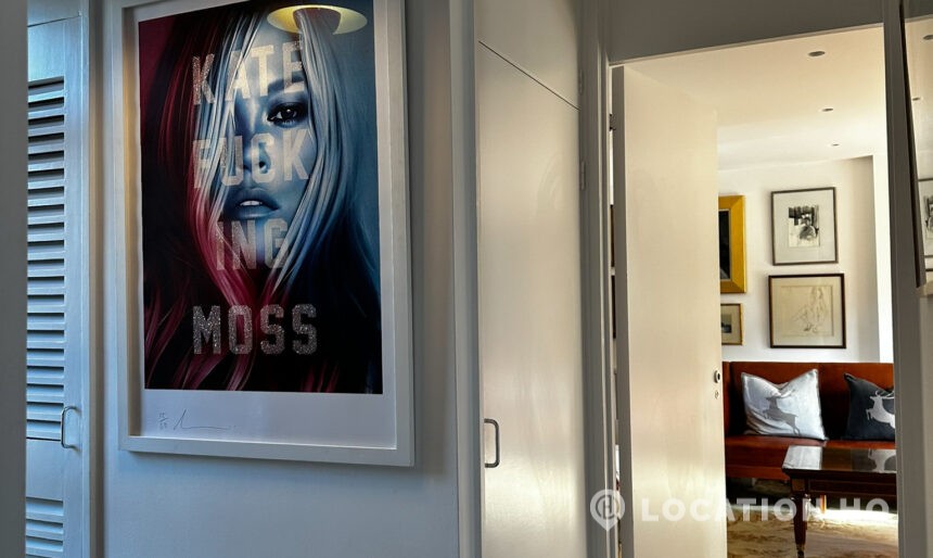 modern brick townhouse film location