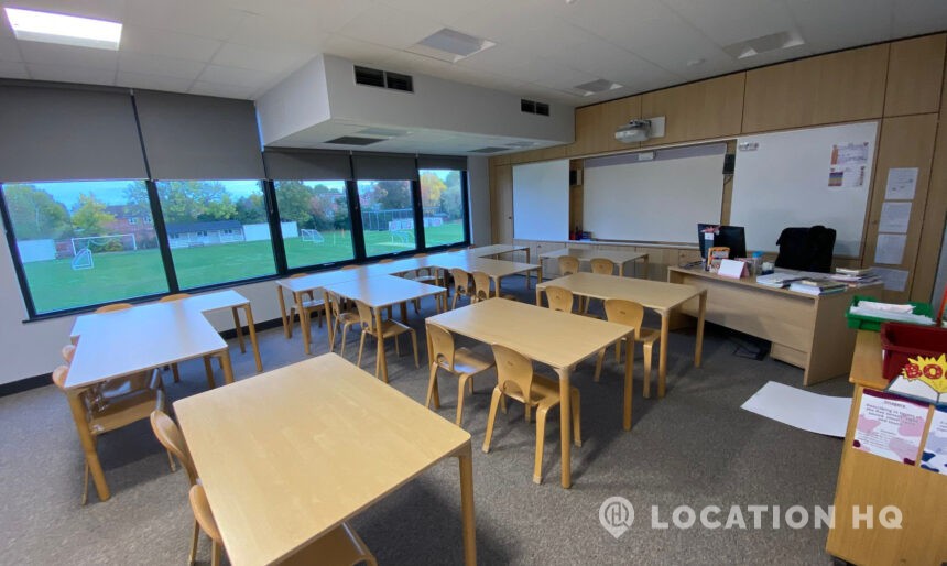 school classrooms for filming