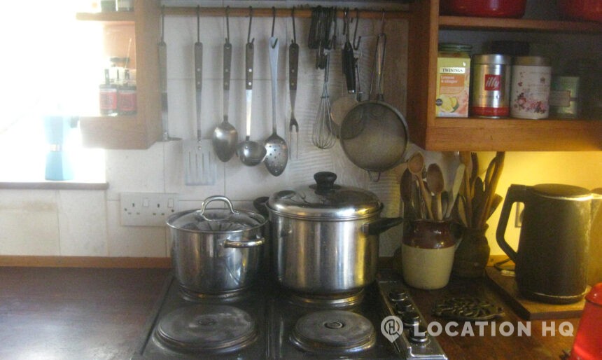 georgian house kitchen for filming