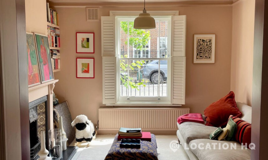 london townhouse interior for filming