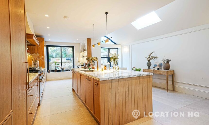 Victorian terraced house kitchen