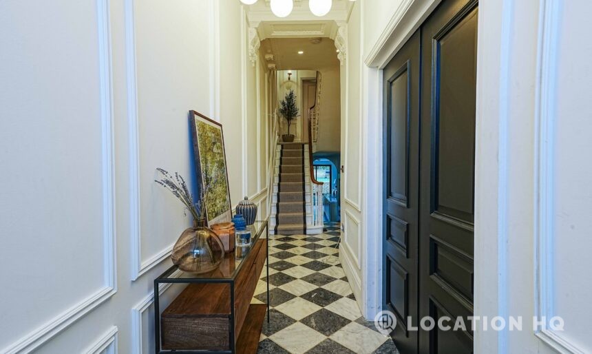 Contemporary Victorian house for filming