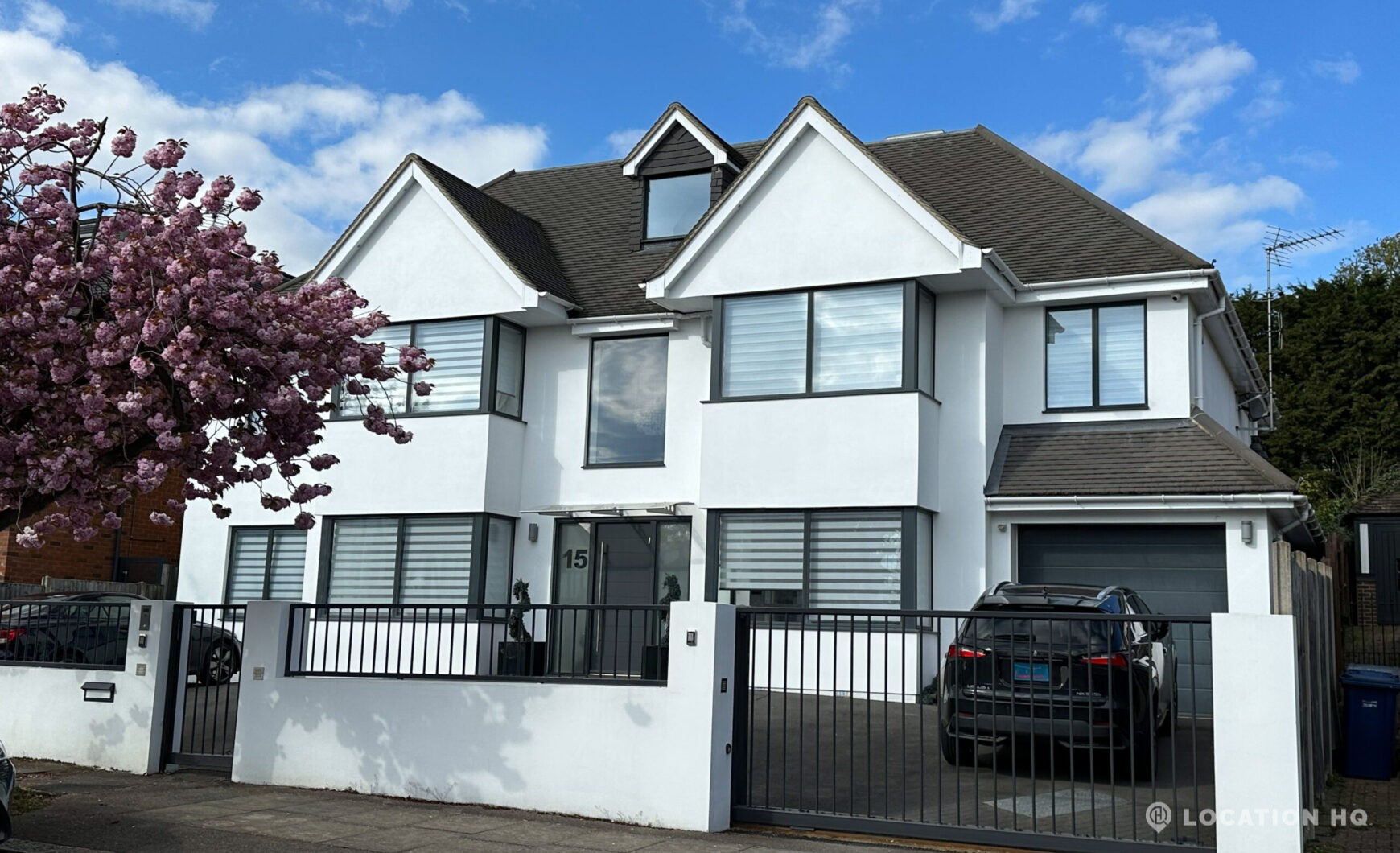 Modern house modernist available for filming