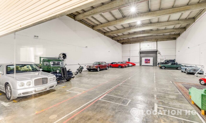 classic car garage film location