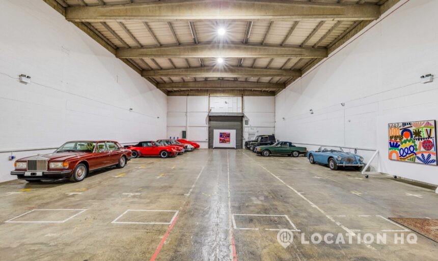 car showroom for filming