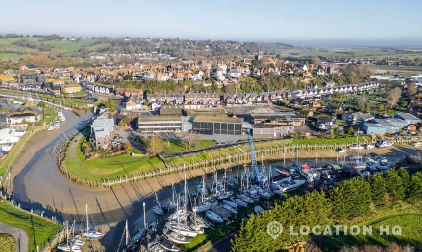 Warehouse for filming